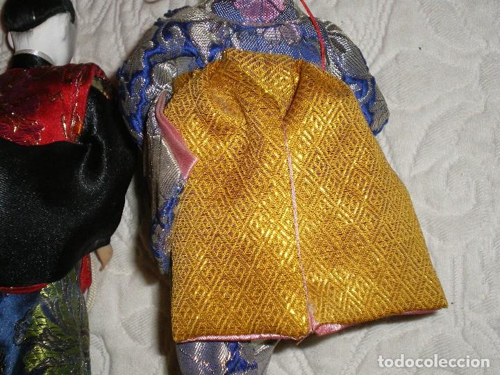 Antig&uuml;edades: MAGNIFICA PAREJA DE SAMURAI Y GUEHISA - Foto 8