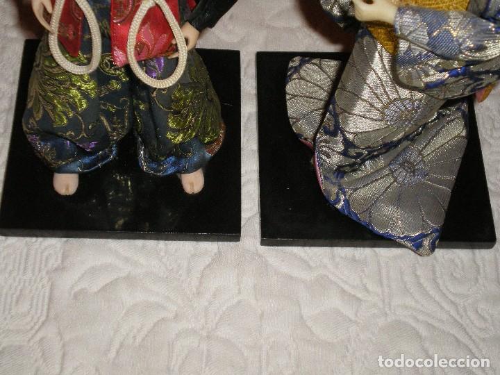 Antig&uuml;edades: MAGNIFICA PAREJA DE SAMURAI Y GUEHISA - Foto 11