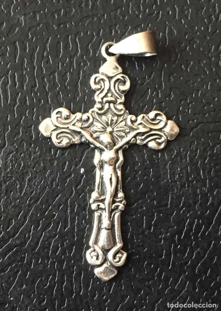 Antig&uuml;edades: Magn&iacute;fica cruz de plata contrastada - Foto 1