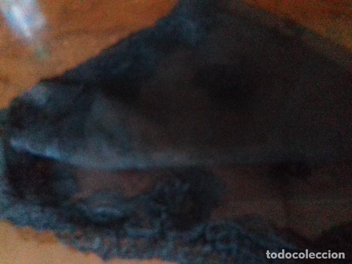 Antig&uuml;edades: ANTIGUO VELO NEGRO DE TUL. - Foto 5