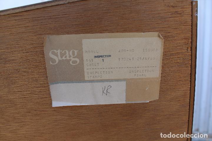 Antig&uuml;edades: comoda en madera con espejo triptico - Foto 9