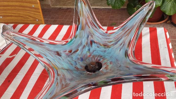 Antig&uuml;edades: antiguo centro de mesa de cristal murano - Foto 2