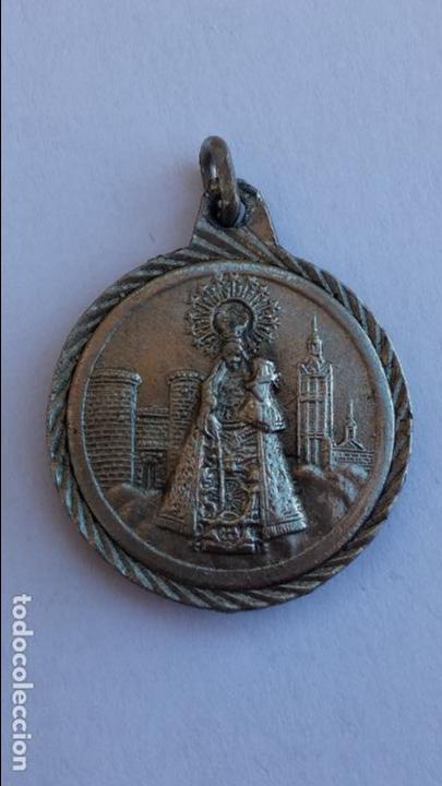 Antig&uuml;edades: Medalla de virgen sin catalogar de 2,9 cms de diametro - Foto 1