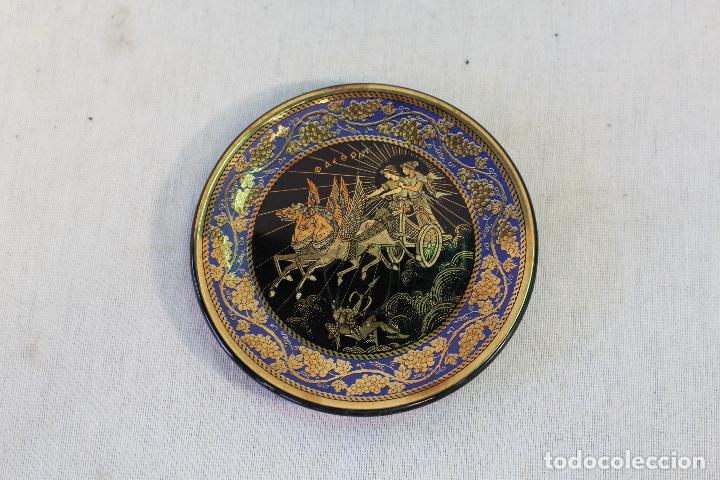 Antig&uuml;edades: plato griego con oro 24k. - Foto 2