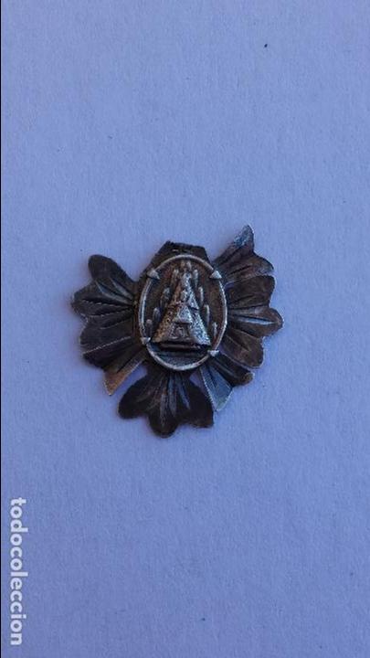 Antig&uuml;edades: medalla incompleta de virgen sin catalogar de 2 x 1,8 cms - Foto 1