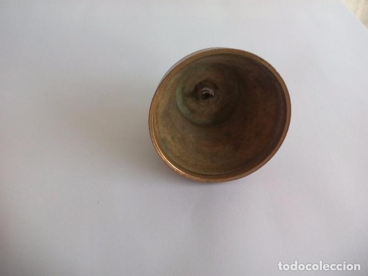 Antig&uuml;edades: Campana de bronce  o lat&oacute;n Morteau - Foto 3