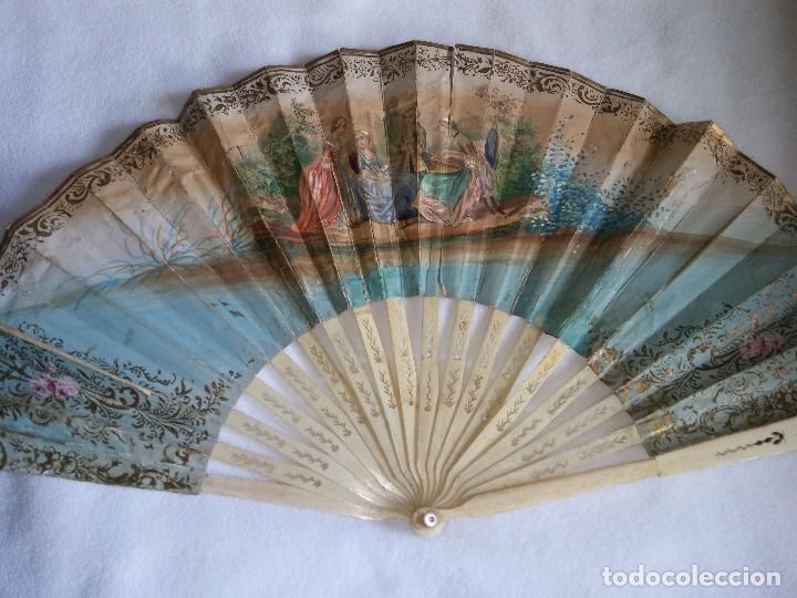 Antig&uuml;edades: ABANICO CRISTINO 1830-1840 - Foto 1