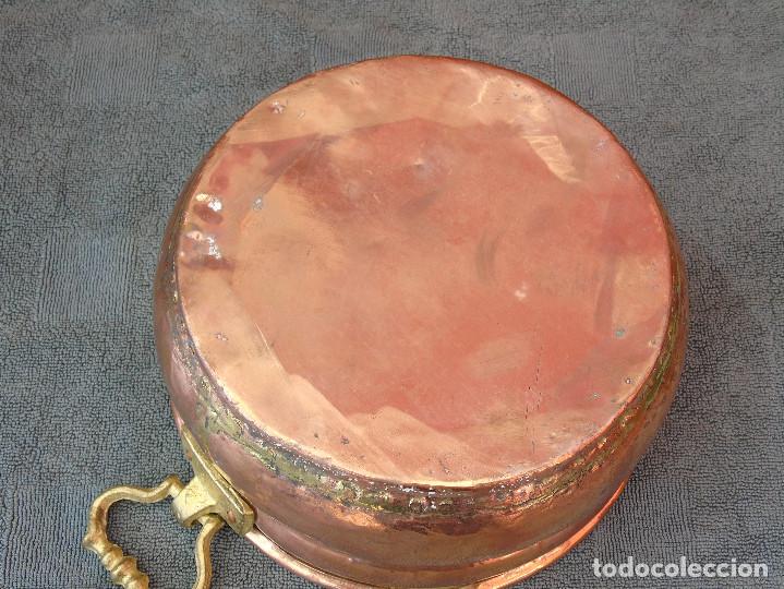 Antig&uuml;edades: MACETERO DE COBRE REDONDO. - Foto 6