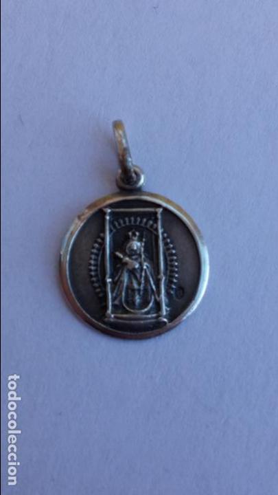 Antig&uuml;edades: Medalla de virgen de sin catalogar de 1,3 cms de diametro - Foto 1