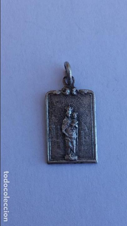 Antig&uuml;edades: Medalla de virgen del pilar de 2,1 x 1,2 cms - Foto 1