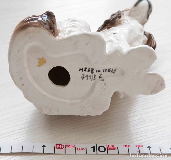Antig&uuml;edades: Porcelana de perro de la raza Cocker Spaniel. - Foto 4