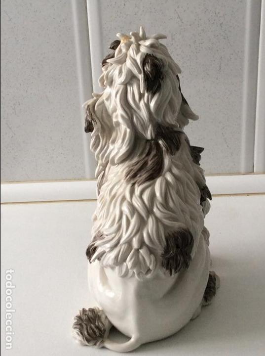 Antig&uuml;edades: Perro porcelana Algora - Foto 4