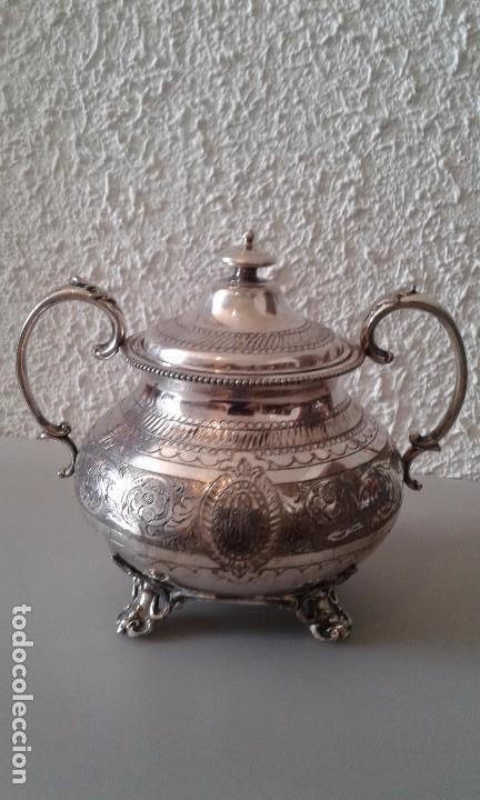 Antig&uuml;edades: Servicio de caf&eacute; franc&eacute;s. S.XIX - Foto 3