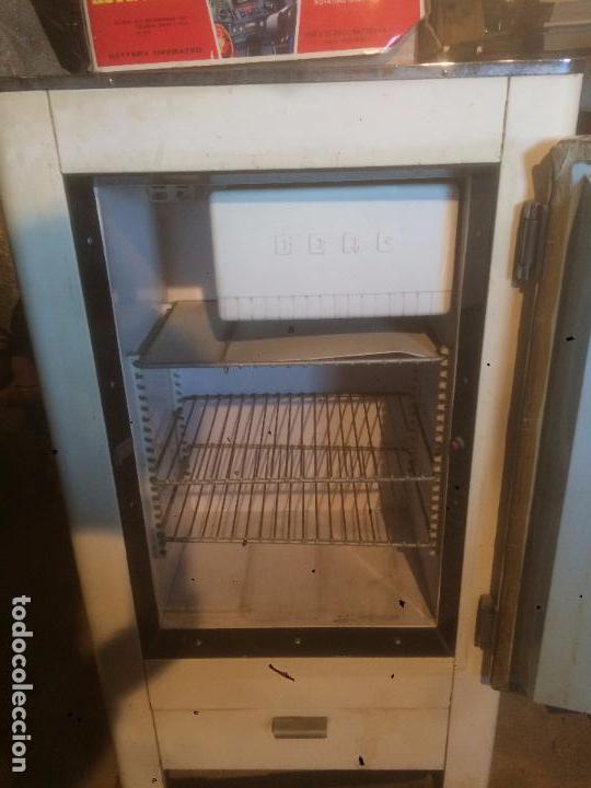 antigua nevera vintage frigorífico hielo-intern - Compra venta en  todocoleccion