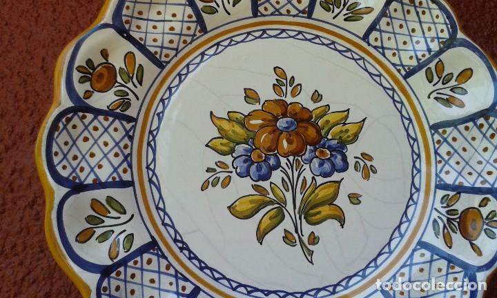 Antig&uuml;edades: Plato cer&aacute;mica de talavera - Foto 2