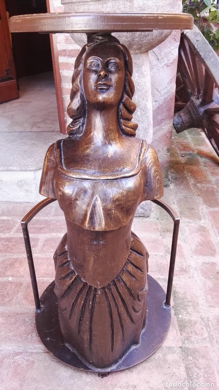 Antig&uuml;edades: Taburete mascar&oacute;n - Foto 1
