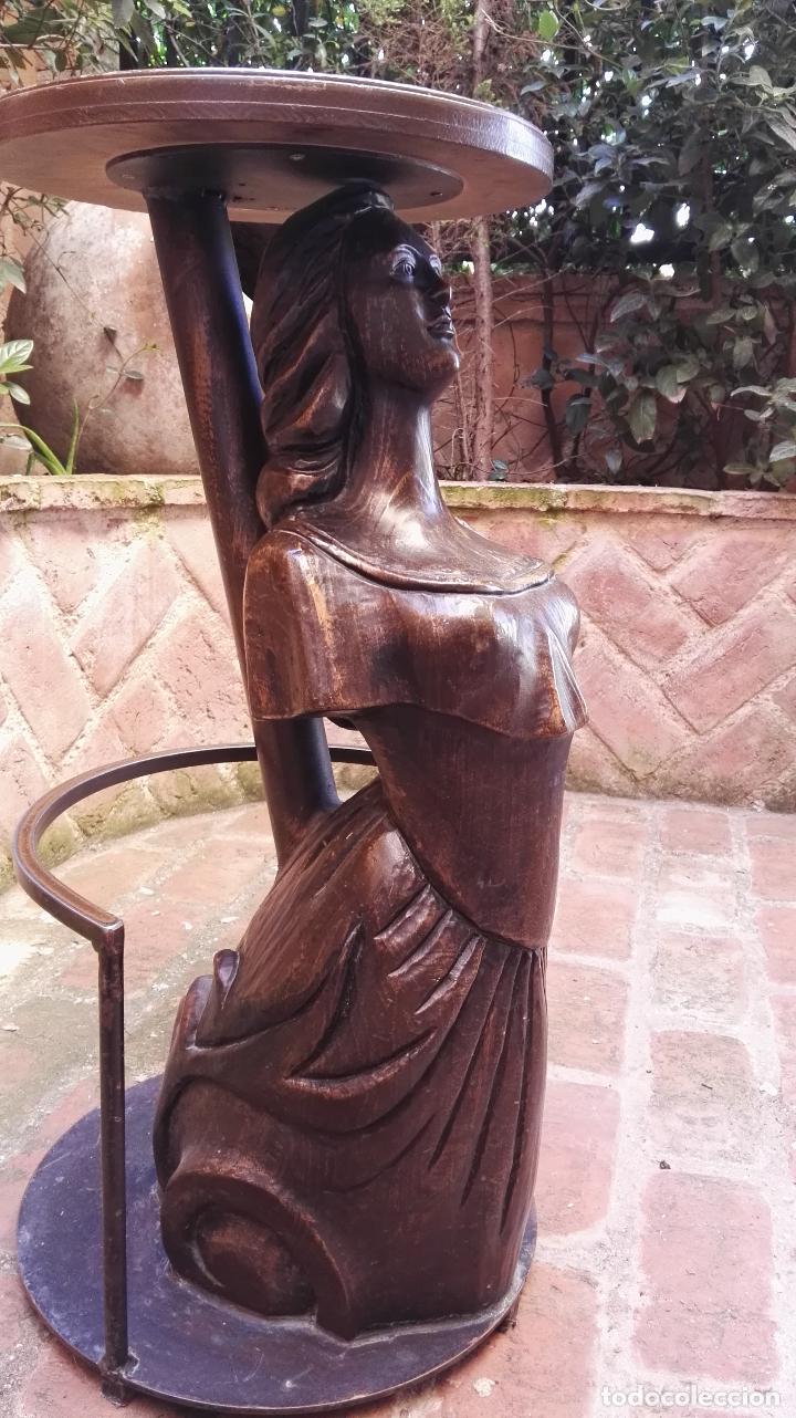 Antig&uuml;edades: Taburete mascar&oacute;n - Foto 4