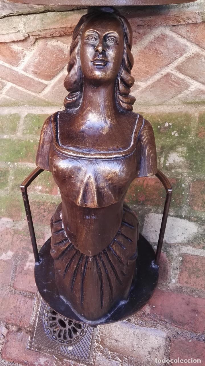 Antig&uuml;edades: Taburete mascar&oacute;n - Foto 6