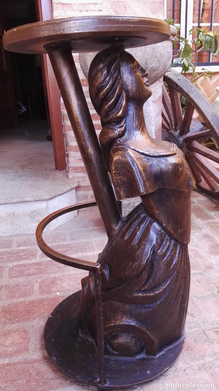 Antig&uuml;edades: Taburete mascar&oacute;n - Foto 8