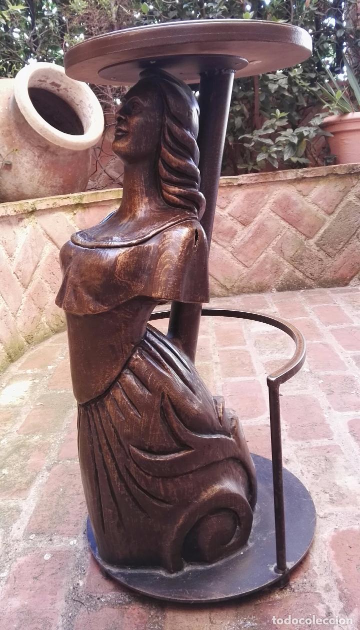 Antig&uuml;edades: Taburete mascar&oacute;n - Foto 9