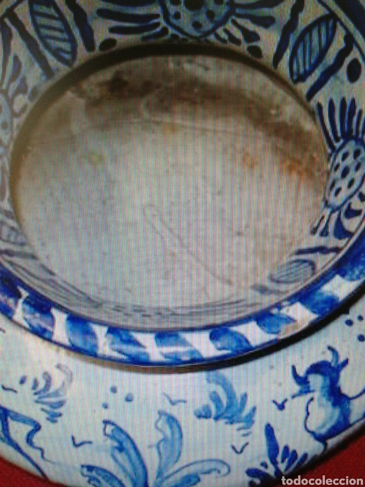 Antig&uuml;edades: ESCUPITERA CERAMICA ESMALTADA DE TRIANA - Foto 3