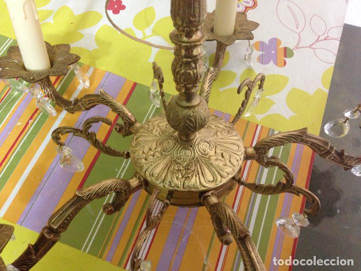 Antig&uuml;edades: Lampara de techo bronce SHABBY CHIC - Foto 6