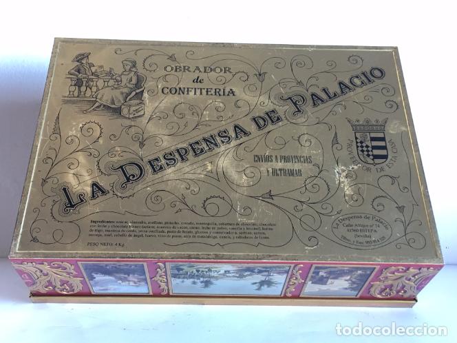Antig&uuml;edades: -ANTIGUA CAJA DE LAT&Oacute;N - Foto 6