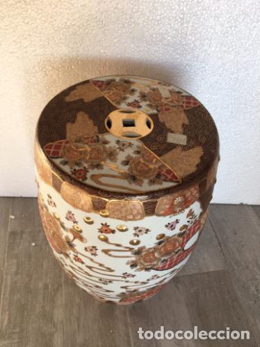 Antig&uuml;edades: TABURETE DE PORCELANA JAPONESA TUKANI - Foto 3
