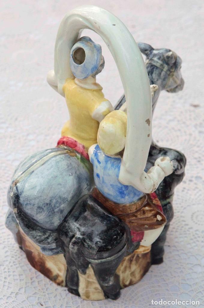 Antig&uuml;edades: BOTIJO DEL QUIJOTE Y SANCHO PANZA. - Foto 3
