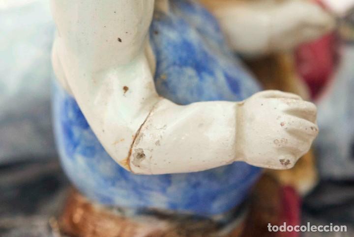 Antig&uuml;edades: BOTIJO DEL QUIJOTE Y SANCHO PANZA. - Foto 4
