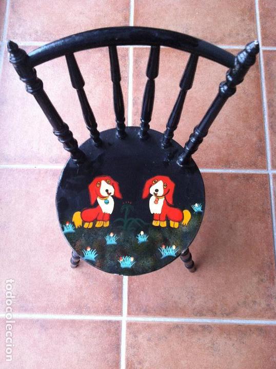 Antig&uuml;edades: SILLA INFANTIL - Foto 1