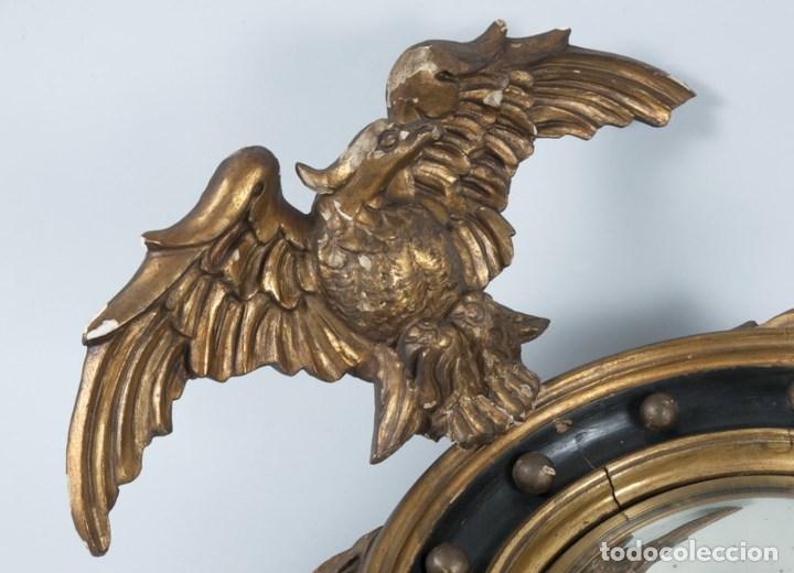 Antig&uuml;edades: ESPEJO ESTILO IMPERIO SIGLO XIX - Foto 3