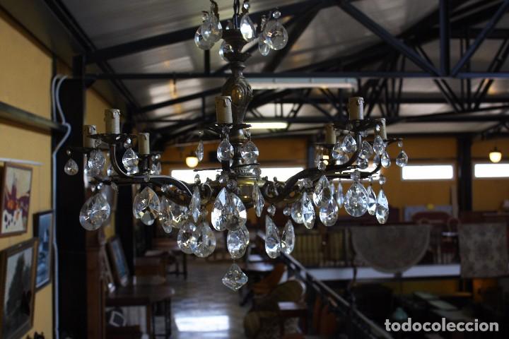 Antig&uuml;edades: Lampara 8. Brazos. Ref. 6030 - Foto 2