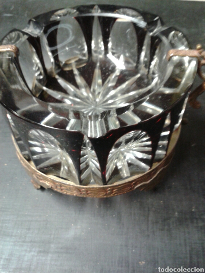 Antig&uuml;edades: CENICERO CRISTAL DE MURANO - Foto 1