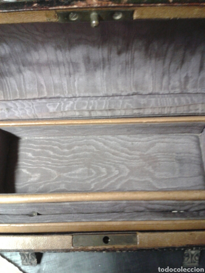 Antig&uuml;edades: CAJA CUERO - Foto 5