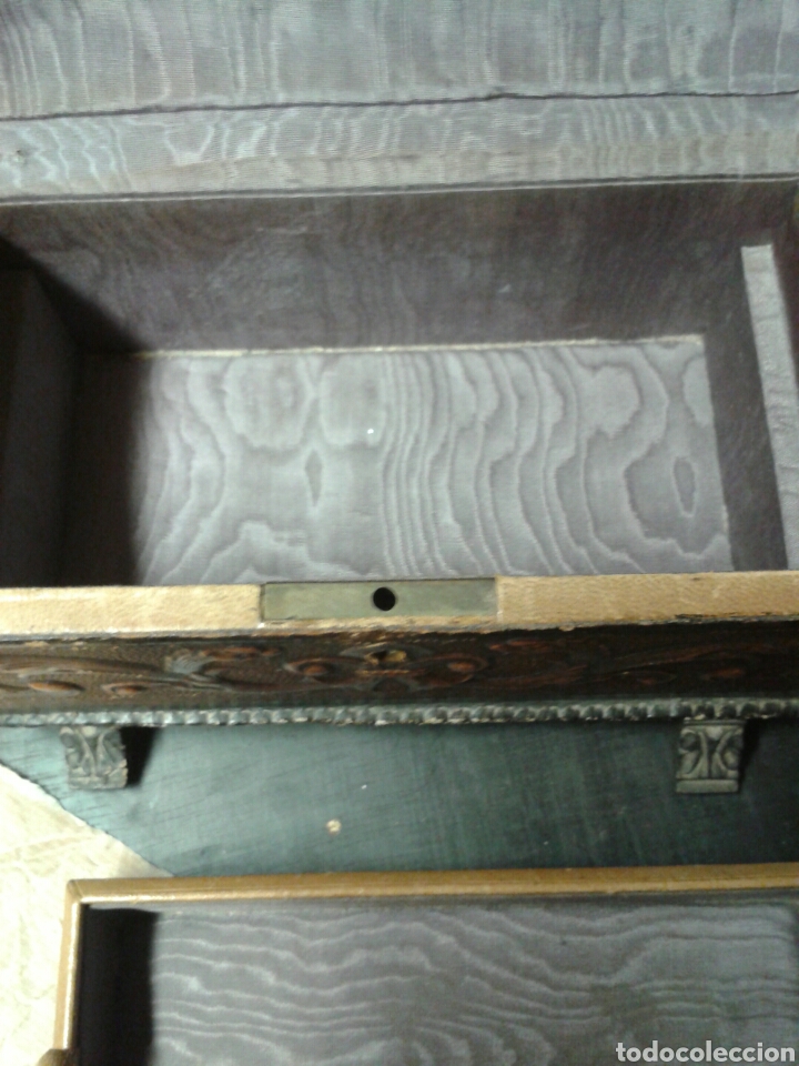 Antig&uuml;edades: CAJA CUERO - Foto 6
