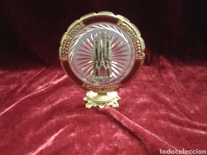 Antig&uuml;edades: Preciosa placa de nuestra Se&ntilde;ora de Covadonga - Foto 1