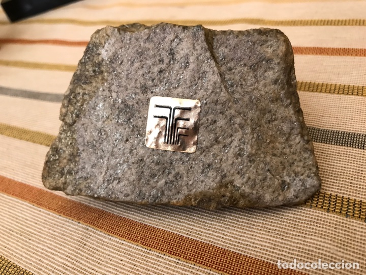 Antig&uuml;edades: Barca de plata de ley con base de piedra - Foto 3