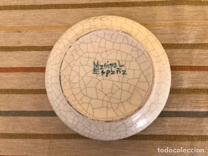 Antig&uuml;edades: Plato manises Mazipal sellado - Foto 2