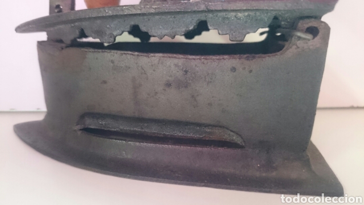 Antig&uuml;edades: ANTIGUA PLANCHA CARB&Oacute;N &iexcl;OFERTA! - Foto 4