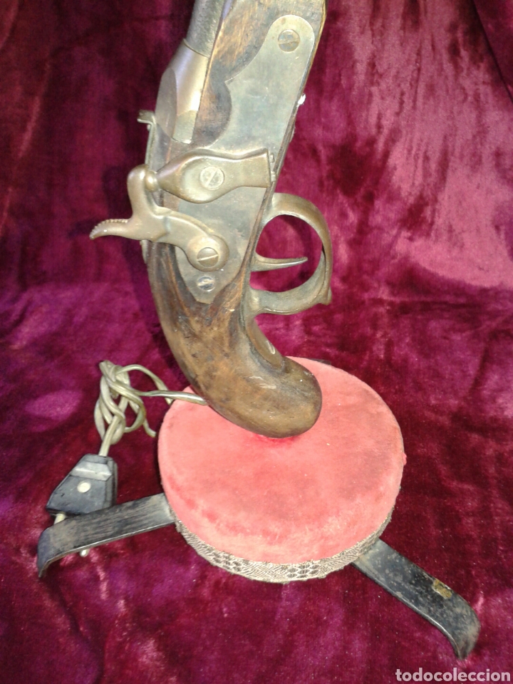 Antig&uuml;edades: L&Aacute;MPARA PISTOLA - Foto 3