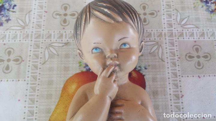 Antig&uuml;edades: ni&ntilde;o jesus de escayola - Foto 2