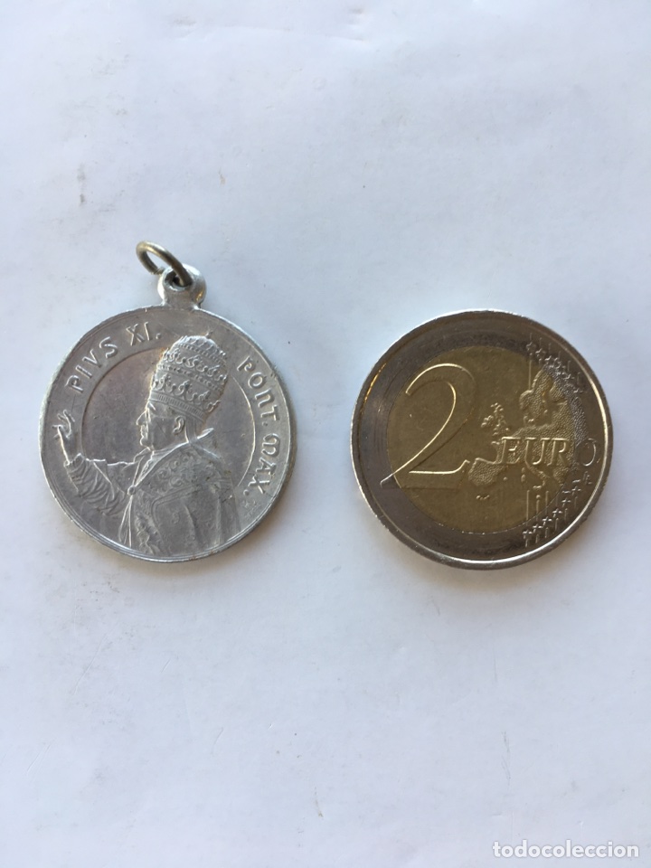 Antig&uuml;edades: Medalla. Pio XI (h.1940?) - Foto 1