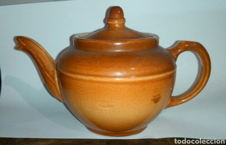 Antig&uuml;edades: Tetera porcelana - Foto 1