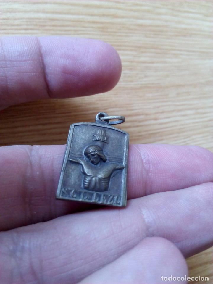 Antig&uuml;edades: Antigua Medalla Ecce Homo. - Foto 3