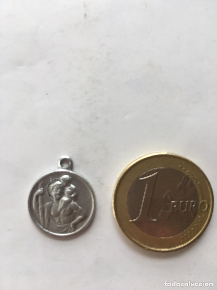 Antig&uuml;edades: Medalla &rdquo;San Crist&oacute;bal &rdquo; (h.1940?) - Foto 1