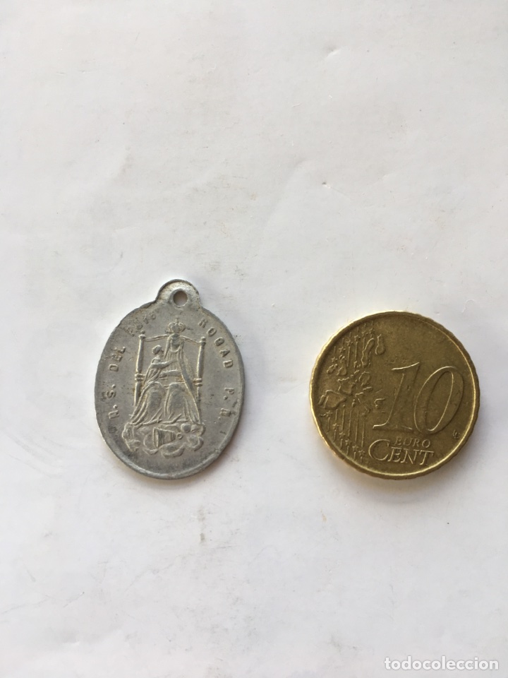 Antig&uuml;edades: Medalla &rdquo;Nuestra Se&ntilde;ora del Puig&rdquo; (h.1950?) - Foto 1