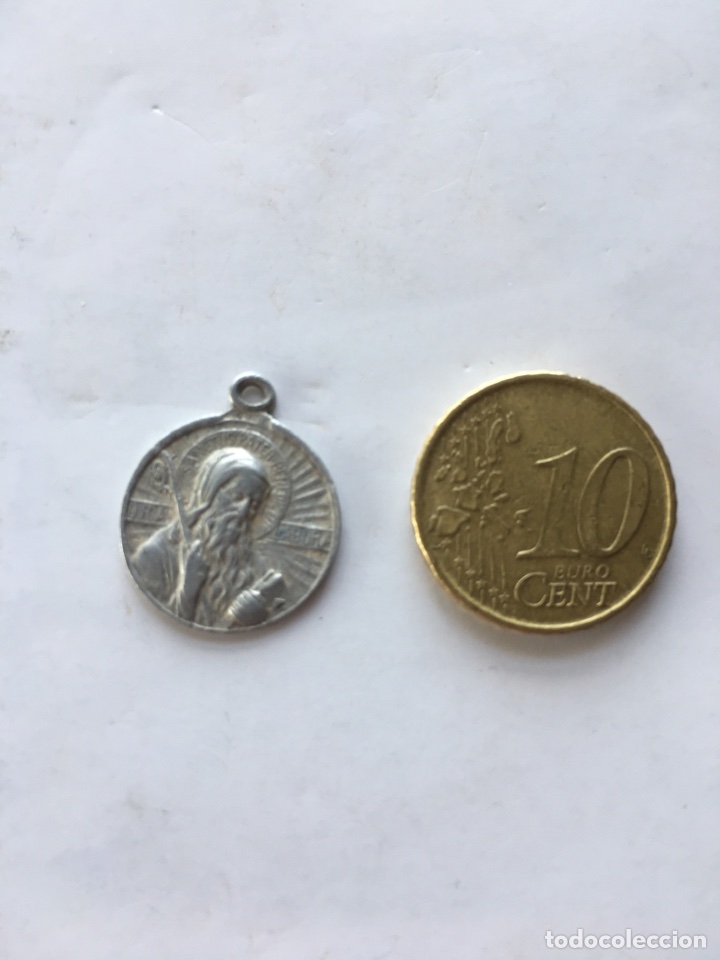 Antig&uuml;edades: Medalla &rdquo;San Benedito&rdquo; (h.1950?) - Foto 1