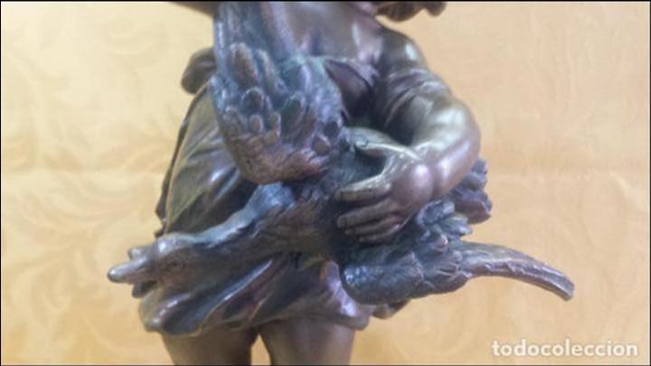 Antig&uuml;edades: NI&Ntilde;O  CON  PATO - Foto 6