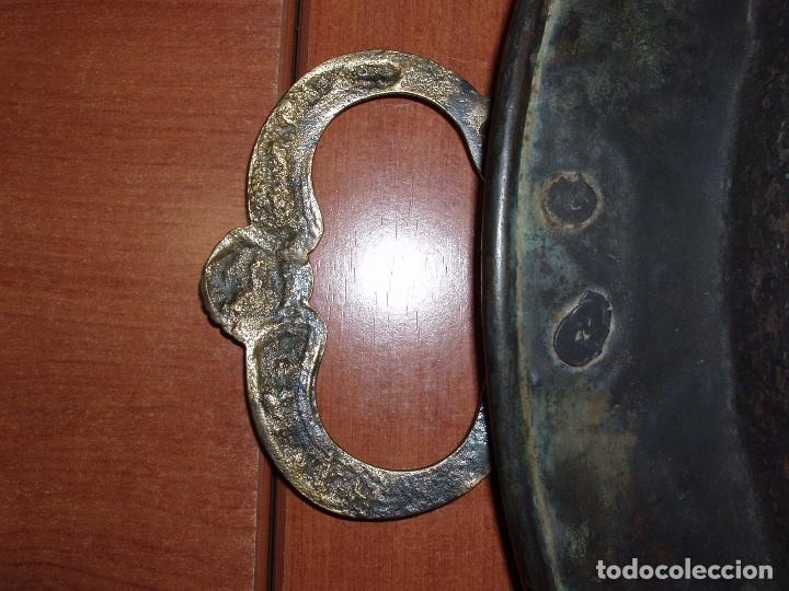 Antig&uuml;edades: ANTIGUO BRASERO DE COBRE - Foto 4